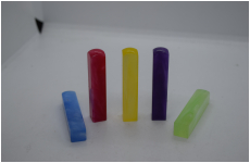 パールグラス　12ミリ角　6色セット