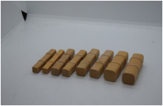 落款風印材　12ミリ角