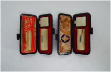 オランダ水牛　13.5-36　丹入れ　ケース付き