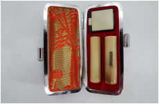 オランダ水牛　小判-36　9-36丹　2本入れ　ケース付き　