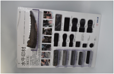 水牛印材が出来るまでのディスプレイ