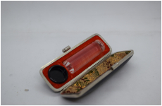 天然水晶　15-55　ケース付　昭和の印材