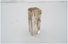 昭和の水晶印材　ルチル　13ミリ角　44ミリ丈