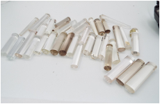 昭和の水晶印材　小判　sizeいろいろ