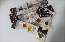 呉竹　顔彩20個・鉛筆5本・筆4本　一括で