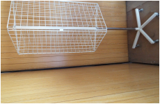 回転什器　ネット型