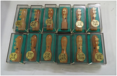 出来合い　役職印　１５ミリ　１２個で　処分品