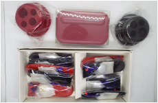 印立２個・インスター９０１個・肉池付き皮袋１０個まとめて