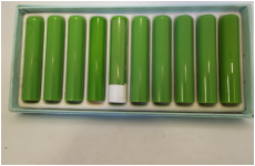 ポリエステル　キューティ 12-60  黄緑