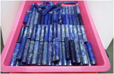 ラピス　半製品　１２ミリくらい