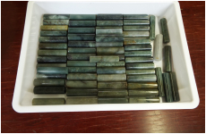 翡翠印材　C級品　15×６０