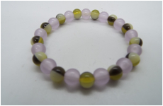 手毬ブレスレット　イエロー　子供用　蛍光タイプ