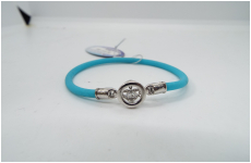 ダンシングストーン　ブレスレット　空色