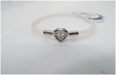 ダンシングストーン　ブレスレット　透明