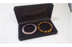 トラメ　ローズクォーツ　ペア　セット