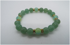 手毬ブレスレット　アベンチュリン