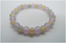 手毬ブレスレット　ミックス　子供用　蛍光タイプ