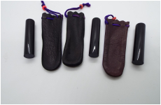 黒ラクト　10×４５　皮袋付き