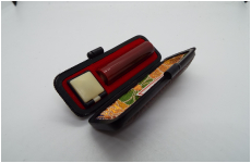 カラーオランダ水牛　10.5-45　ケース付き　赤