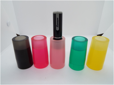 お洒落なネーム印印立て　ピンク