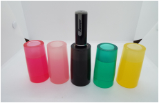 お洒落な　ネーム印印立て　ブラック