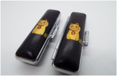 招き猫　ケース　左手　12-60