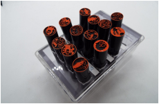 黒ラクト　12ミリ　干支印　干支の動物画