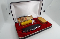 開運用　法人印　化粧ケース　ケース入りが2本・角印が1本