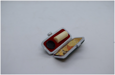 白オランダ水牛　ミニ印　ケース付