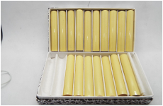 カラー本柘植　10.5-60　ホワイト