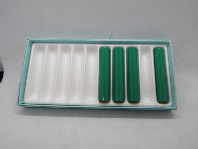 カラー本柘植　12-60　グリーン