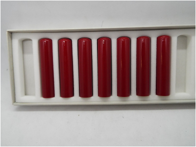 カラー本柘植　13.5-60　赤