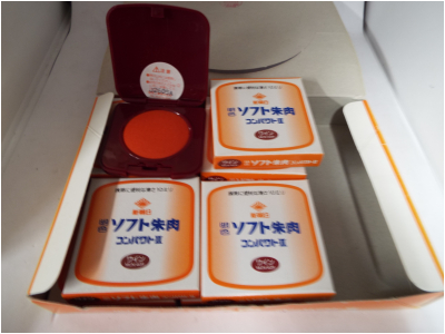 ソフト朱肉　コンパクト　